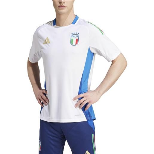 Italia italy figc adidas maglia allenamento training uomo bianco euro 2024 iq2173