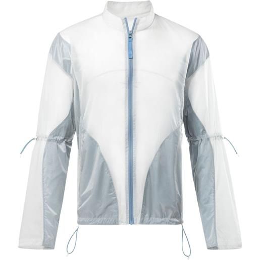 Reebok LTD semi-sheer track jacket - bianco