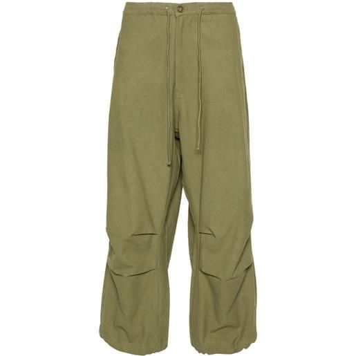 STORY mfg. pantaloni taglio comodo paco - verde
