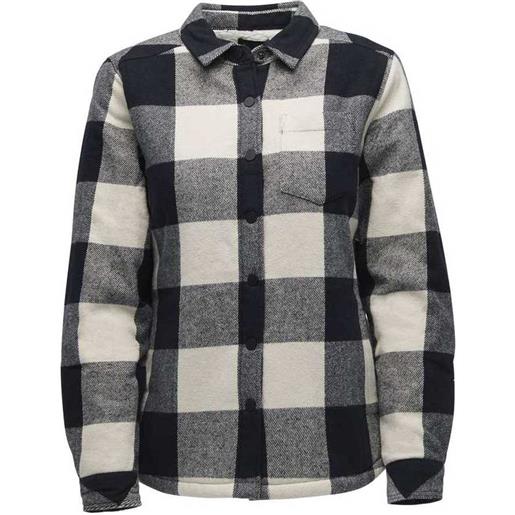 Black Diamond project lined flannel long sleeve shirt multicolor l donna