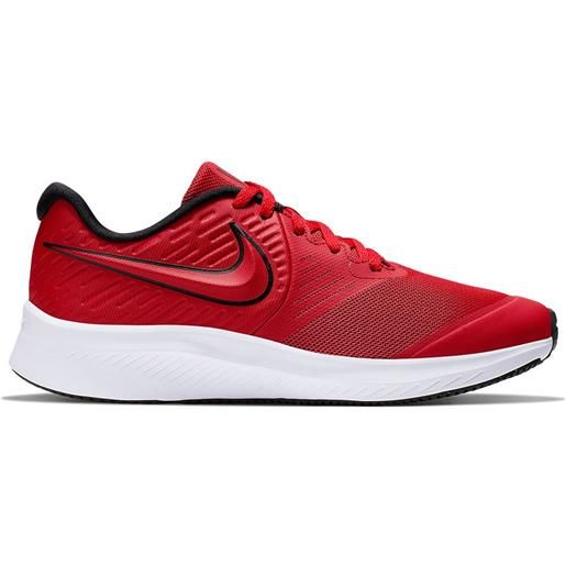 Nike star runner 2 gs running shoes rosso eu 36 1/2 ragazzo