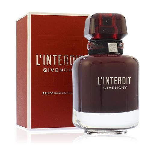 Givenchy l'interdit rouge eau de parfum do donna 80 ml