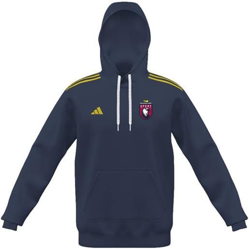 ADIDAS nissolino felpa uomo con cappuccio blu [23138]