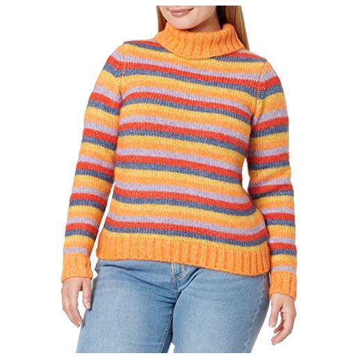 Wrangler plush sweater maglione, coral rose, small da donna