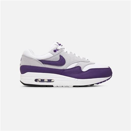 Nike air max 1 sc white/field purple/football grey/black uomo