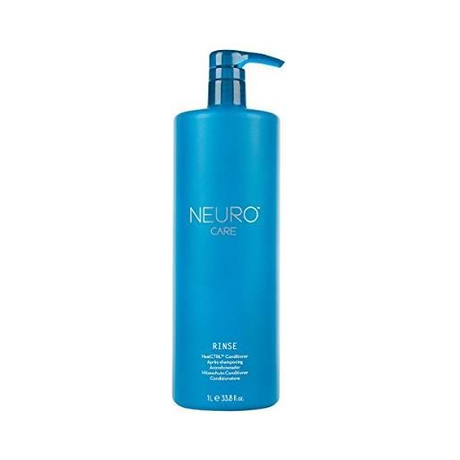 Neuro paul mitchell Neuro rinse heatctrl conditioner, idratante e protezione termica, per tutti i tipi di capelli - 1000 ml