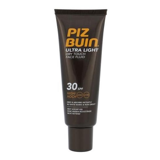 PIZ BUIN ultra light dry touch face fluid spf30 fluido con protezione solare 50 ml unisex