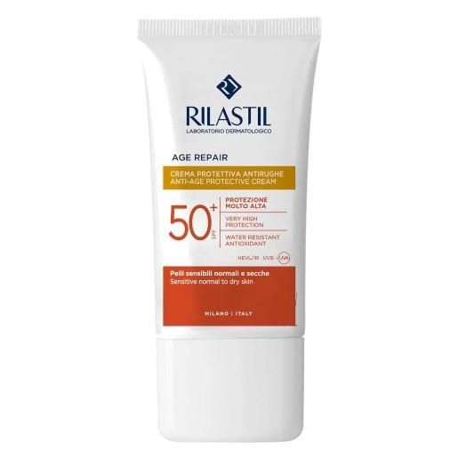 Rilastil sun system age repair crema antirughe spf50+ 50ml