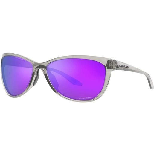 Oakley pasque prizm sunglasses trasparente prizm iridium violet/cat3