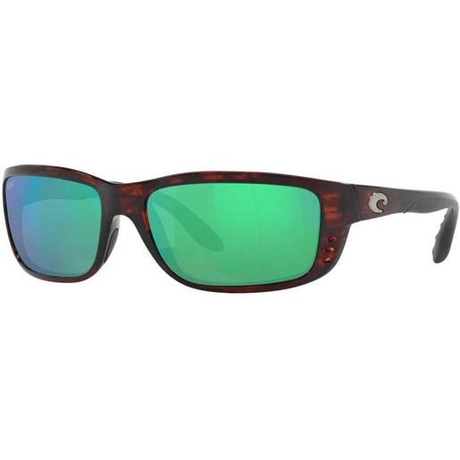 Costa zane mirrored polarized sunglasses marrone, oro green mirror 580g/cat2 donna