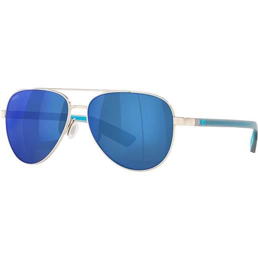 Costa peli mirrored polarized sunglasses oro blue mirror 580p/cat3 uomo