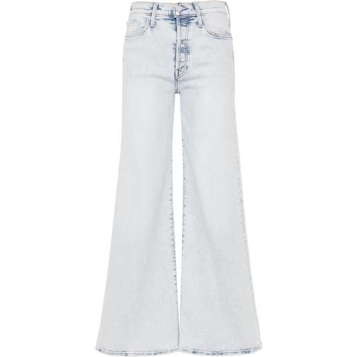 MOTHER jeans a gamba ampia the tomcat roller - blu