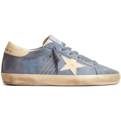 Golden Goose super star leather sneakers - blu