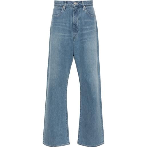 Auralee jeans taglio comodo selvedge - blu