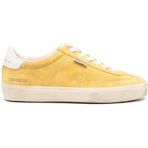 Golden Goose soul star suede sneakers - giallo