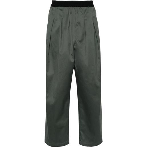 Maison Margiela pantaloni taglio comodo - grigio