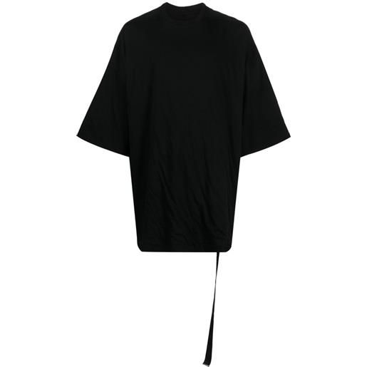 Rick Owens t-shirt oversize tommy t - nero