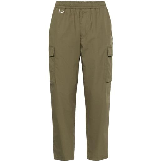 Low Brand tapered cropped trousers - verde