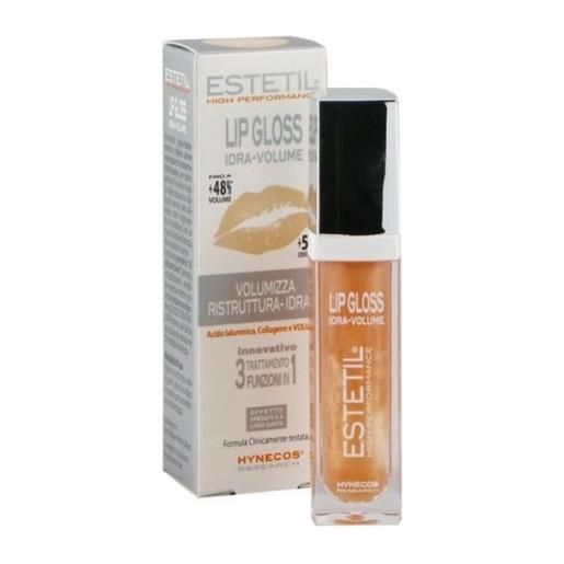 ESTETIL lip gloss idra-volume 3 in 1 - n. 02 natural beige