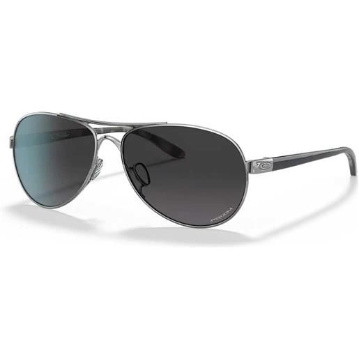 Oakley tie breaker prizm sunglasses nero prizm grey gradient/cat3
