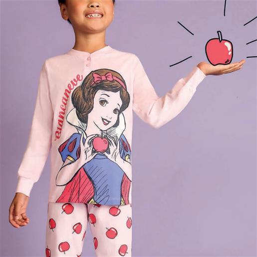 Sabor pigiama biancaneve 2004 di cotone per bambina disney princess