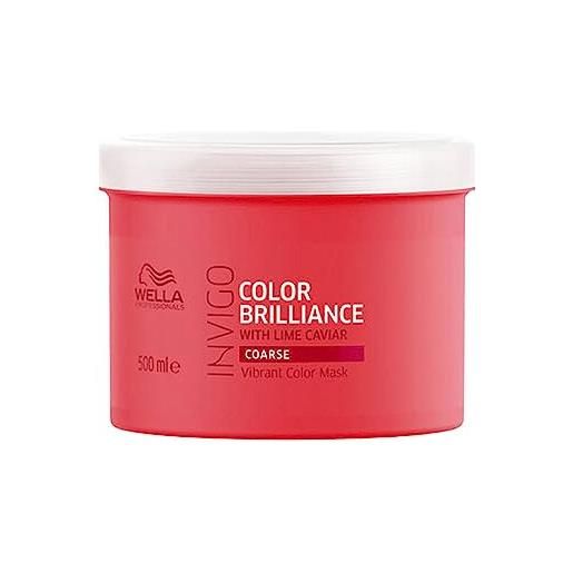 Wella invigo color brilliance vibrant color mask 500ml - capelli grossi