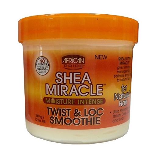 African Pride shea miracle moisture intense twist & lock smoothie 340 g