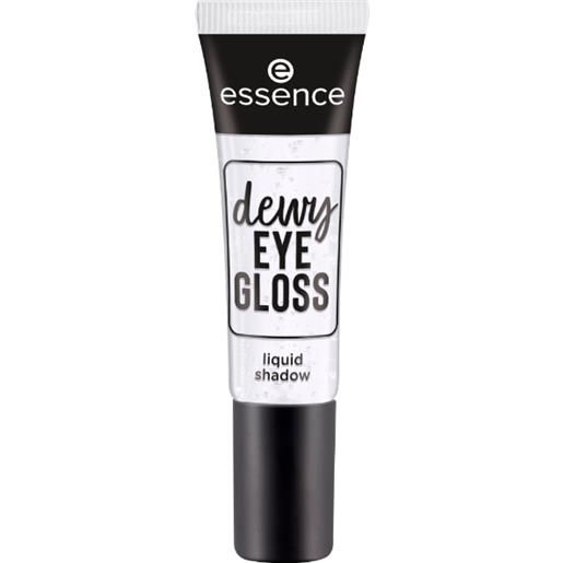 Essence ombretto liquido dewy eye gloss 1 crystal clear