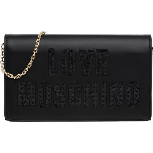 Love Moschino borsa a tracolla sparkling logo