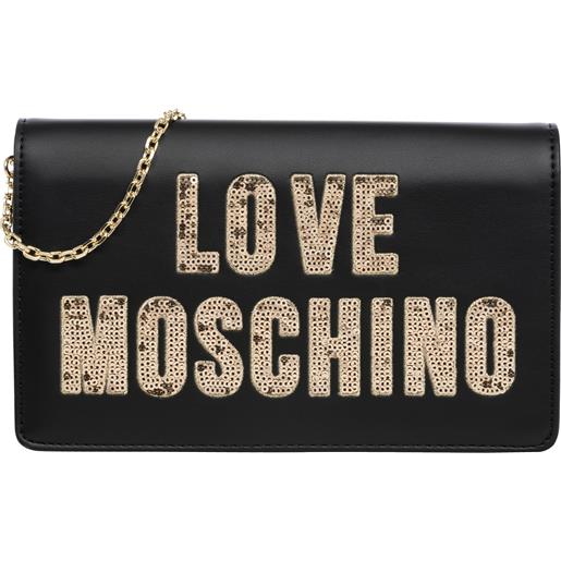 Love Moschino borsa a tracolla sparkling logo