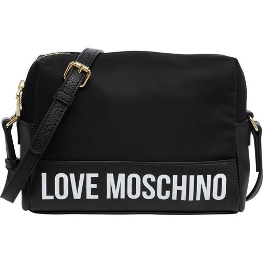 Love Moschino borsa a tracolla logo print