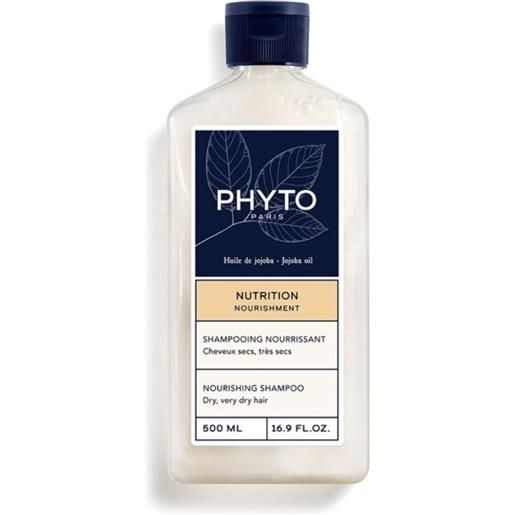 PHYTO (LABORATOIRE NATIVE IT.) phyto phytonutrimento shampoo - shampoo nutriente per capelli secchi e molto secchi - 500 ml