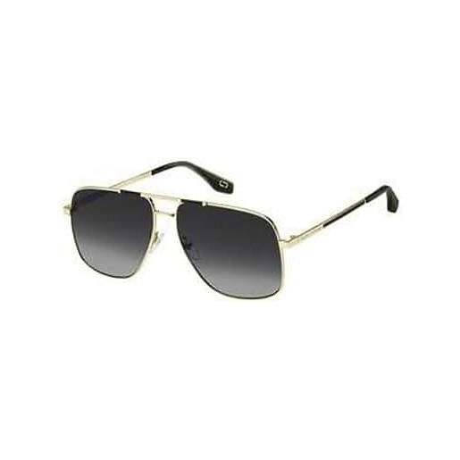 Marc Jacobs marc 387/s pef/9o gold green sunglasses unisex metall, standard, 60 occhiali, pef, donna