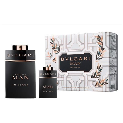 Bulgari man in black cofanetto eau de parfum 100 ml + miniatura 15 ml