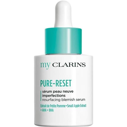 Clarins pure-reset sérum peau neuve imperfections 30ml siero viso antimperfezioni