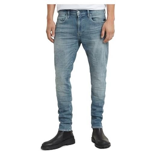 G-STAR RAW revend fwd skinny jeans, blu (antic chert grey d20071-9882-b145), 32w / 32l uomo
