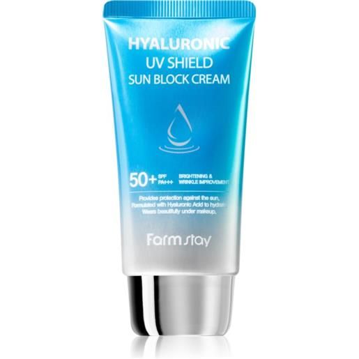 Farmstay hyaluronic uv shield sun block cream 70 g