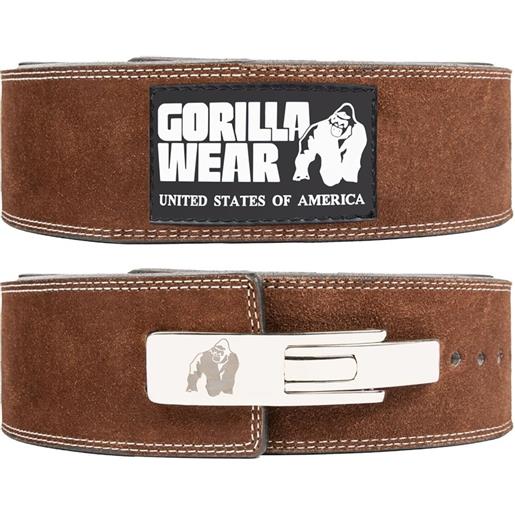 Gorilla Wear 4 inch leather lever belt