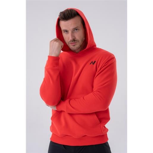 Nebbia pull-over hoodie with a pouch pocket
