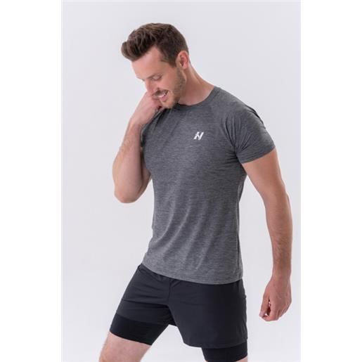 Nebbia lightweight sporty t-shirt "grey"