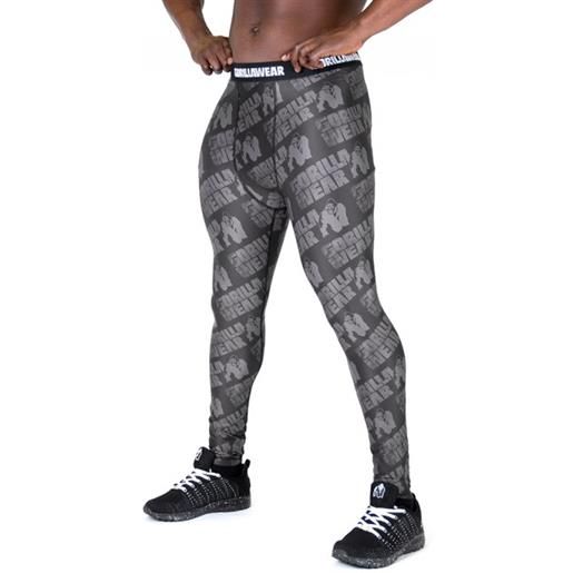 Gorilla Wear san jose men's tights - black/gray