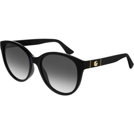 Gucci occhiali da sole Gucci gg0631s 001 001-black-black-grey 56 18