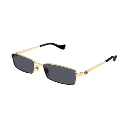 Gucci occhiali da sole Gucci gg1600s 001 001-gold-gold-grey 56 18