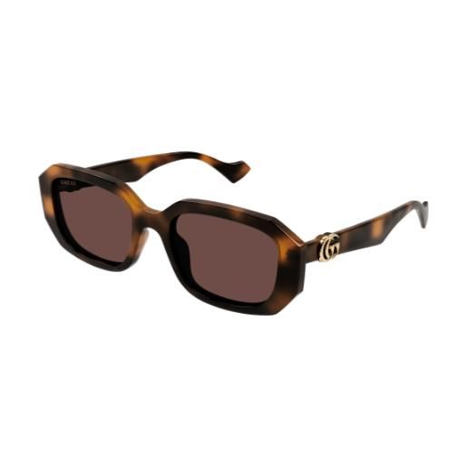 Gucci occhiali da sole Gucci gg1535s 002 002-havana-havana-brown 54 20