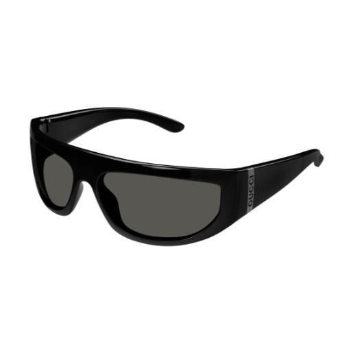 Gucci occhiali da sole Gucci gg1574s 001 001-black-black-grey 64 16