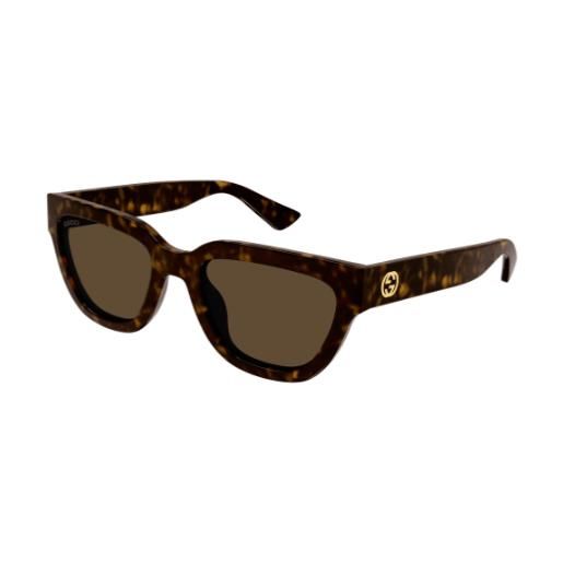 Gucci occhiali da sole Gucci gg1578s 002 002-havana-havana-brown 54 20