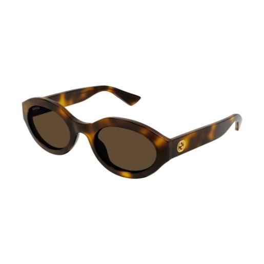 Gucci occhiali da sole Gucci gg1579s 002 002-havana-havana-brown 53 22