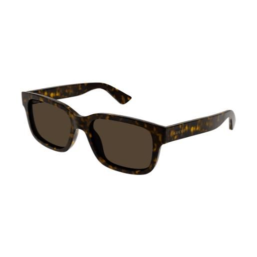 Gucci occhiali da sole Gucci gg1583s 002 002-havana-havana-brown 56 18