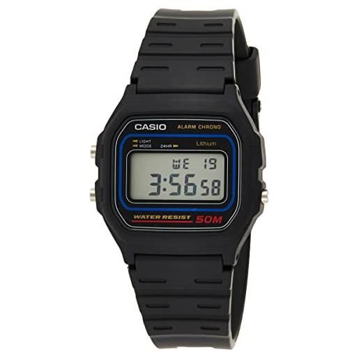 Casio w59-1v, orologio da polso uomo
