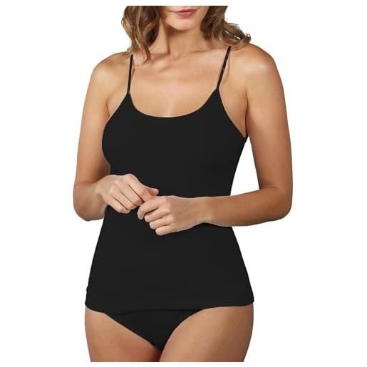 VP PINUCCIO VENEGONI set 3 canottiere donna cotone intima spalla stretta made in italy cotone pettinato 100% canotta donna cotone spallina intimo canotte intime donna canottiera donna cotone estiva